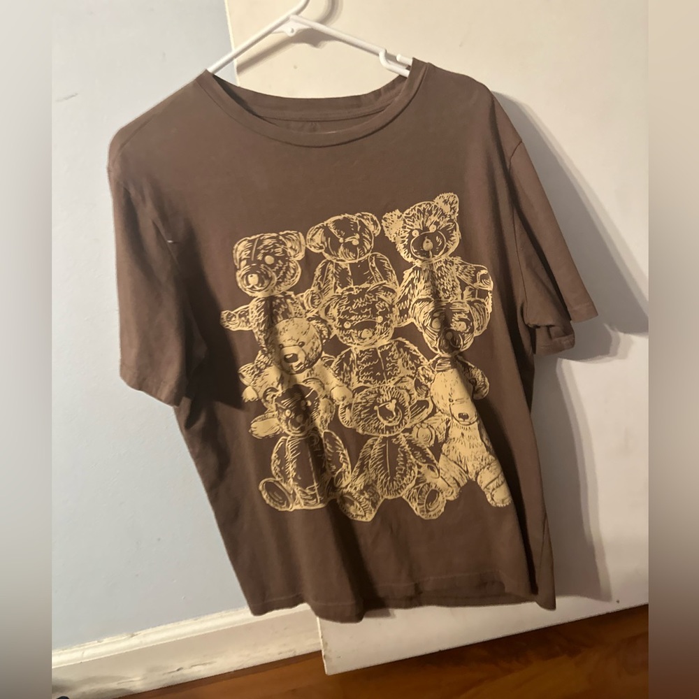 bear brown tshirt